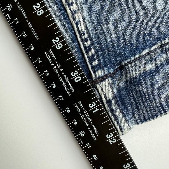 Just Tuff Jeans Women’s Size W27 L 33 Blue Cowgirl Tuff Co Flare - Picture 5 of 10